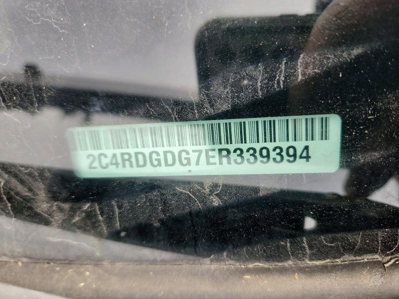 70869446 :رقم المزاد ، 2C4RDGDG7ER339394 vin ، 2014 Dodge Grand Caravan مزاد بيع