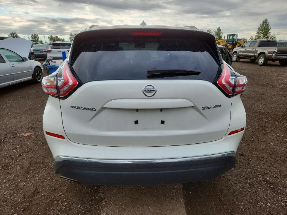 2016 Nissan Murano მანქანა იყიდება აუქციონზე, vin: 5N1AZ2MH8GN135340, აუქციონის ნომერი: 68006556