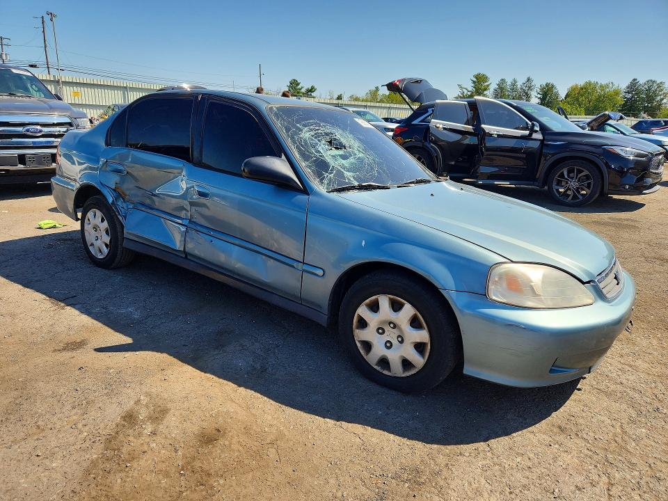 Aukcja sprzedaży 2000 Honda Civic, vin: 2HGEJ6618YH552523, numer aukcji: 68802136