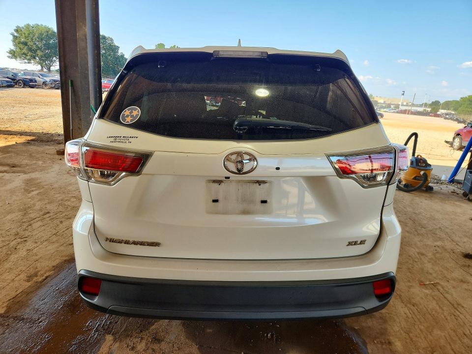 Aukcja sprzedaży 2016 Toyota Highlander, vin: 5TDKKRFH4GS505115, numer aukcji: 67516926