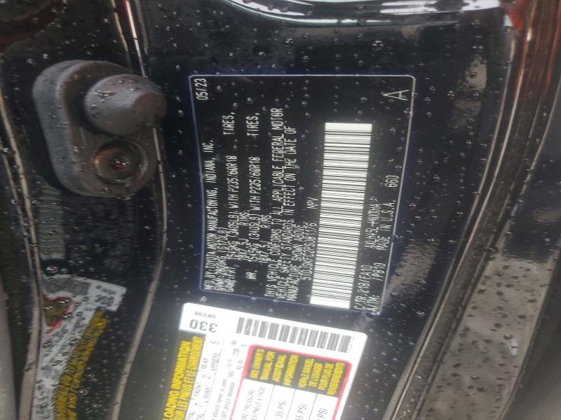 69494906 :رقم المزاد ، 5TDJSKFC2PS091176 vin ، 2023 Toyota Sienna مزاد بيع