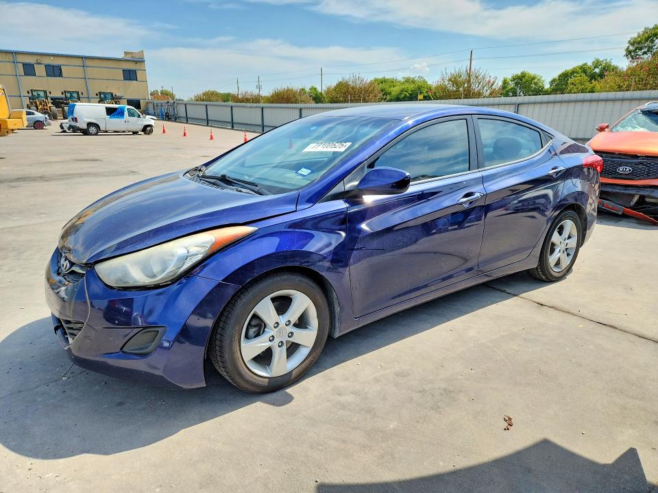 70100626 :رقم المزاد ، 5NPDH4AE3DH344460 vin ، 2013 Hyundai Elantra مزاد بيع