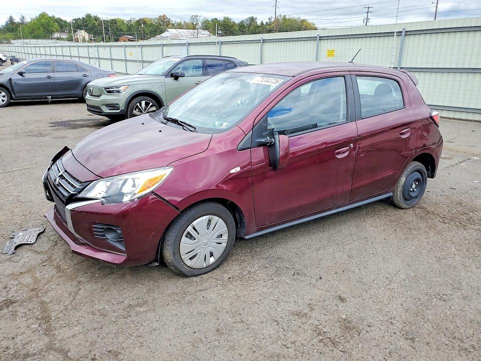 2024 Mitsubishi Mirage მანქანა იყიდება აუქციონზე, vin: ML32AUHJ3RH003132, აუქციონის ნომერი: 71244726