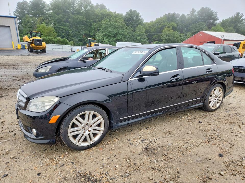 67738056 :رقم المزاد ، WDDGF81X68F191560 vin ، 2008 Mercedes-benz C مزاد بيع