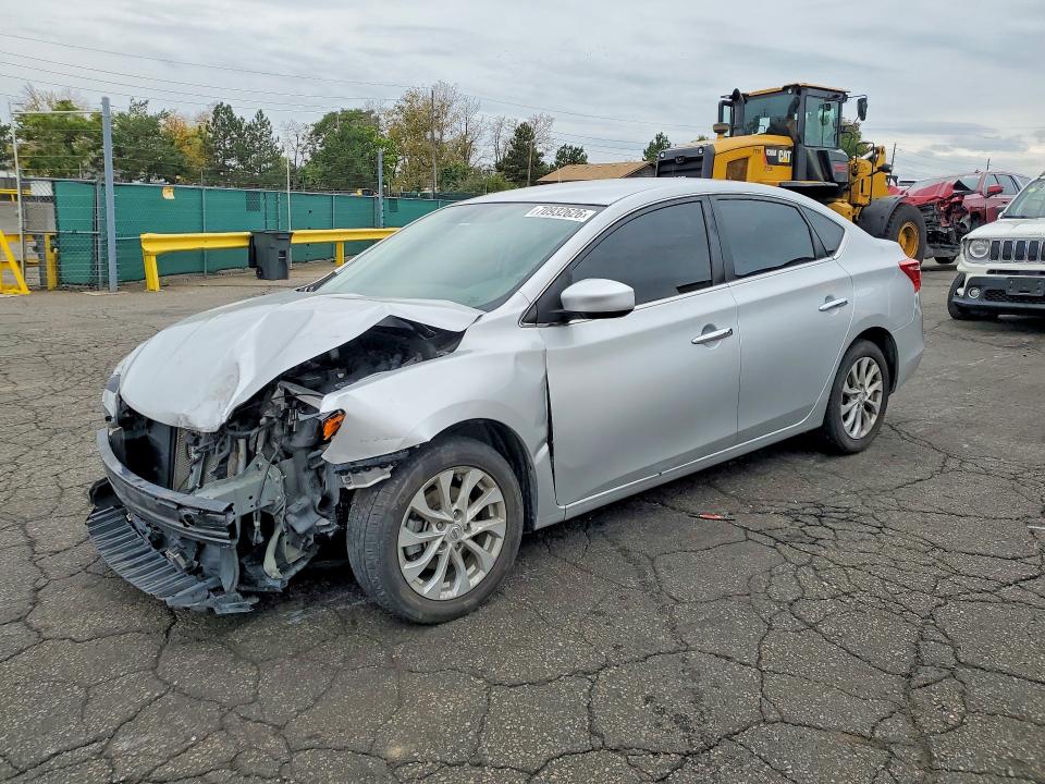 2019 Nissan Sentra მანქანა იყიდება აუქციონზე, vin: 3N1AB7AP2KY327935, აუქციონის ნომერი: 70932626