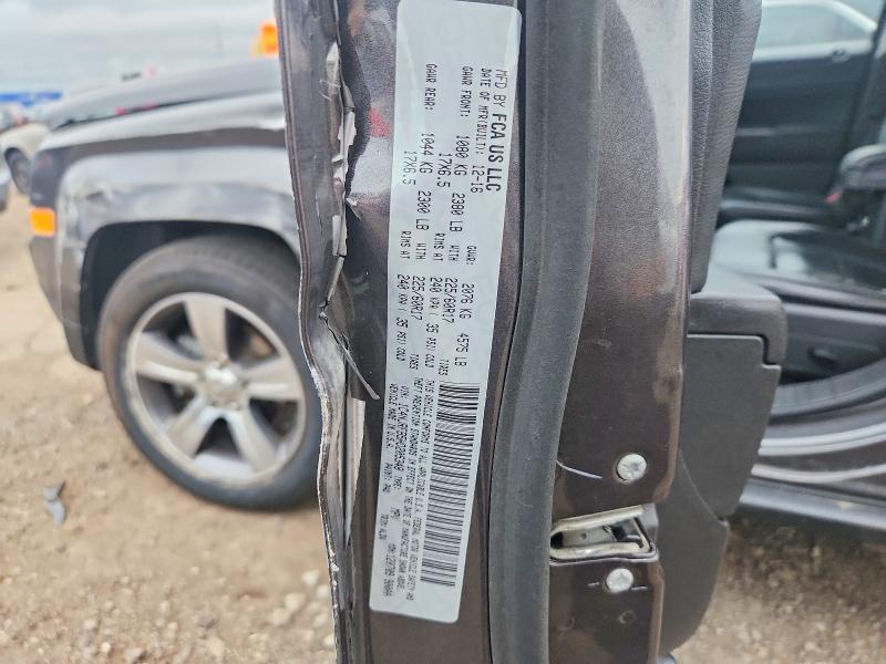 Aukcja sprzedaży 2017 Jeep Patriot, vin: 1C4NJRFB5HD205348, numer aukcji: 69750616