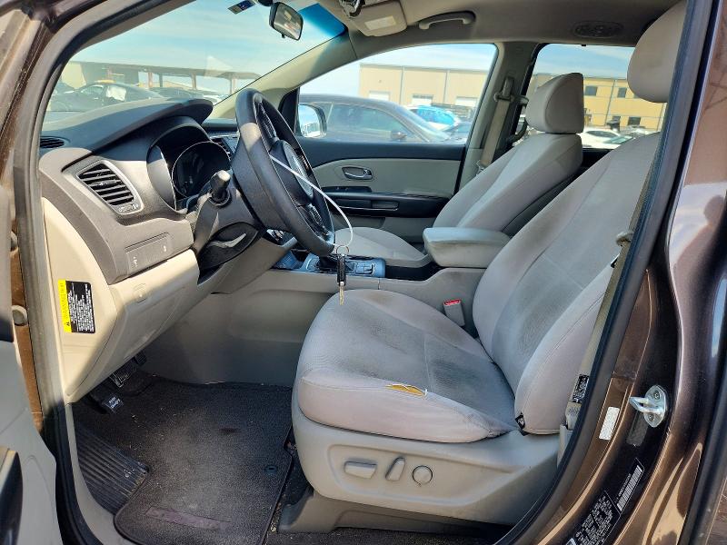 2016 Kia Sedona მანქანა იყიდება აუქციონზე, vin: KNDMB5C17G6172465, აუქციონის ნომერი: 70167636