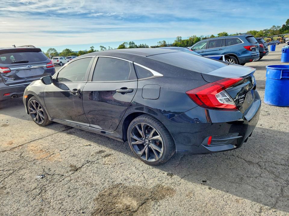 2020 Honda Civic მანქანა იყიდება აუქციონზე, vin: 2HGFC2F89LH569540, აუქციონის ნომერი: 70295586
