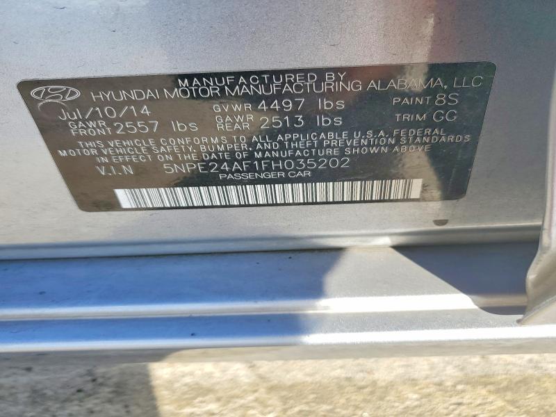 Продажа на аукционе авто 2015 Hyundai Sonata, vin: 5NPE24AF1FH035202, номер лота: 70859466