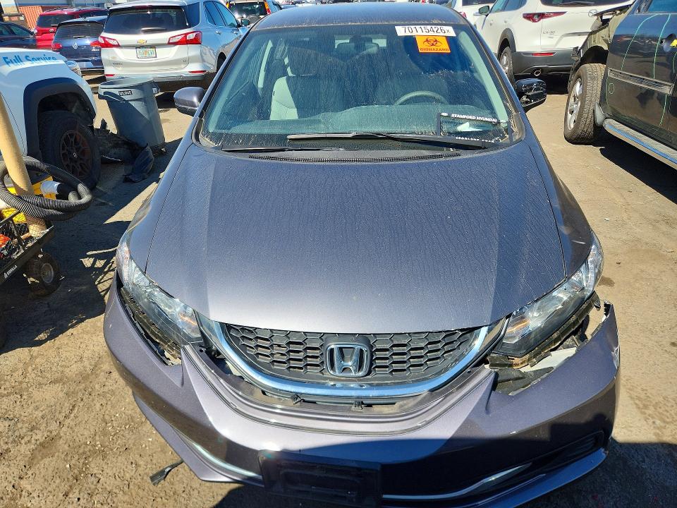 70115426 :رقم المزاد ، 2HGFB2F52FH509824 vin ، 2015 Honda Civic مزاد بيع
