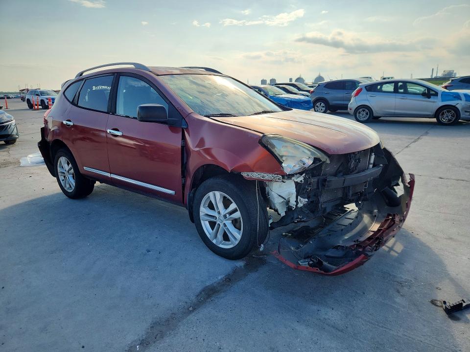 69341006 :رقم المزاد ، JN8AS5MT4FW671228 vin ، 2015 Nissan Rogue Select مزاد بيع