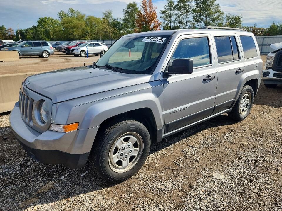 Продаж на аукціоні авто 2016 Jeep Patriot, vin: 1C4NJPBA9GD699696, номер лоту: 69190726