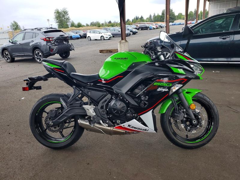 Aukcja sprzedaży 2022 Kawasaki Ex650, vin: ML5EXEN15NDA66265, numer aukcji: 67673856