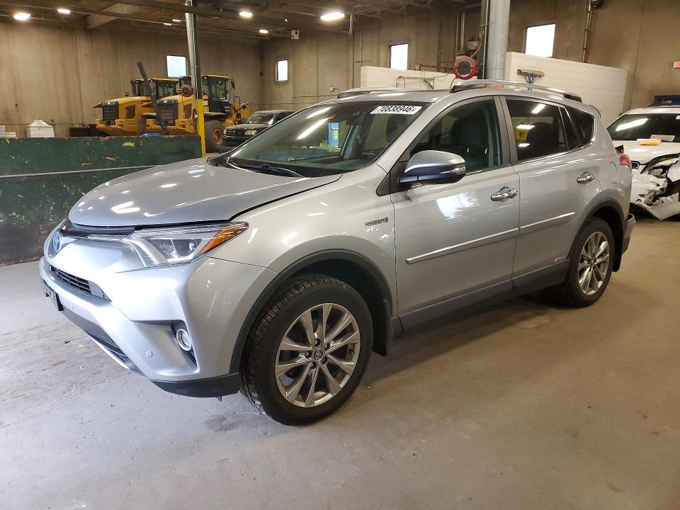 2017 Toyota Rav4 Hv მანქანა იყიდება აუქციონზე, vin: JTMDJREV3HD119205, აუქციონის ნომერი: 70838946