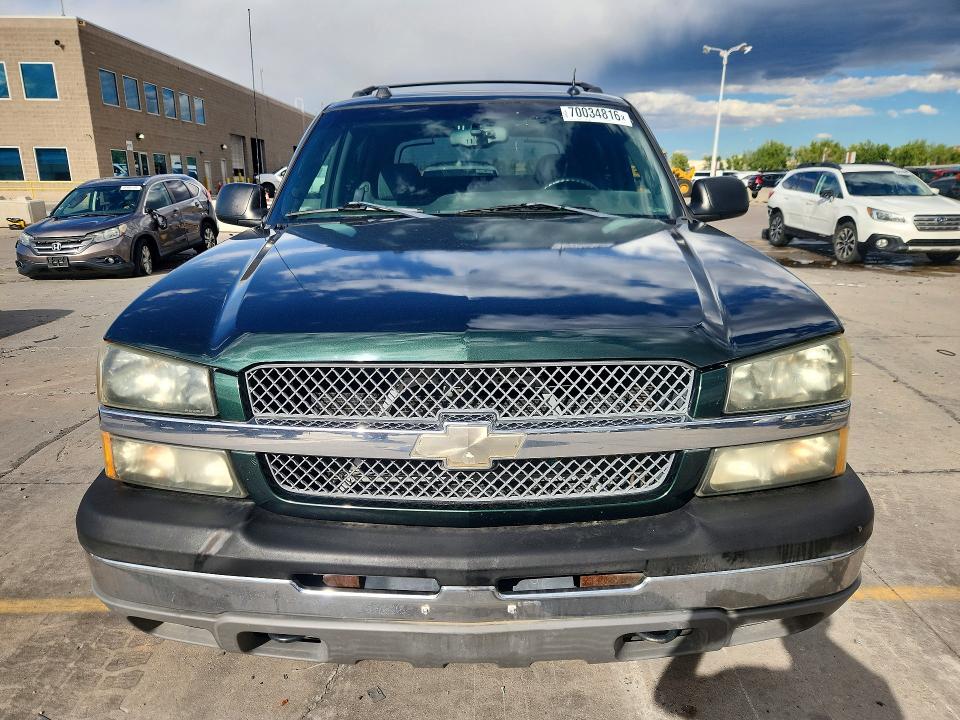 Продажа на аукционе авто 2004 Chevrolet Avalanche, vin: 3GNEK12T84G240953, номер лота: 70034816
