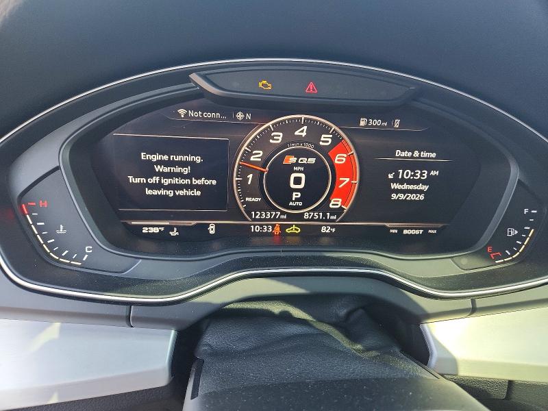 Aukcja sprzedaży 2018 Audi Sq5, vin: WA1A4AFY4J2007819, numer aukcji: 68046006
