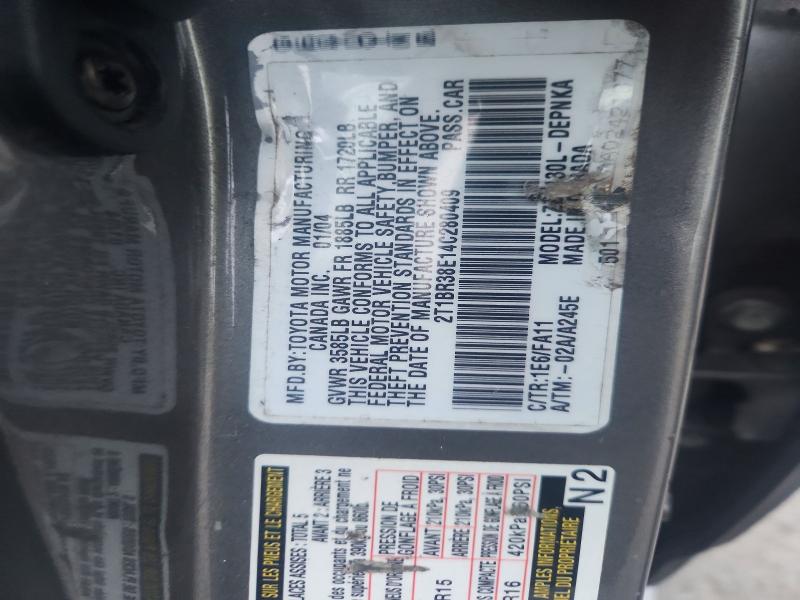 69450166 :رقم المزاد ، 2T1BR38E14C280409 vin ، 2004 Toyota Corolla مزاد بيع