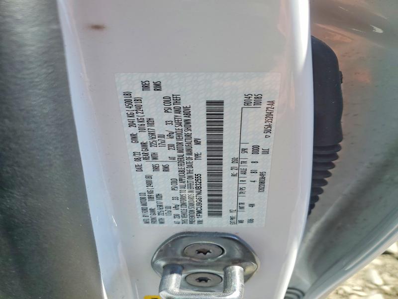 Продажа на аукционе авто 2022 Ford Escape, vin: 1FMCU9G67NUB32555, номер лота: 68352096