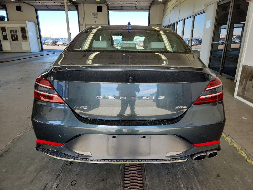 2023 Genesis G70 მანქანა იყიდება აუქციონზე, vin: KMTG34TA1PU131069, აუქციონის ნომერი: 68332826