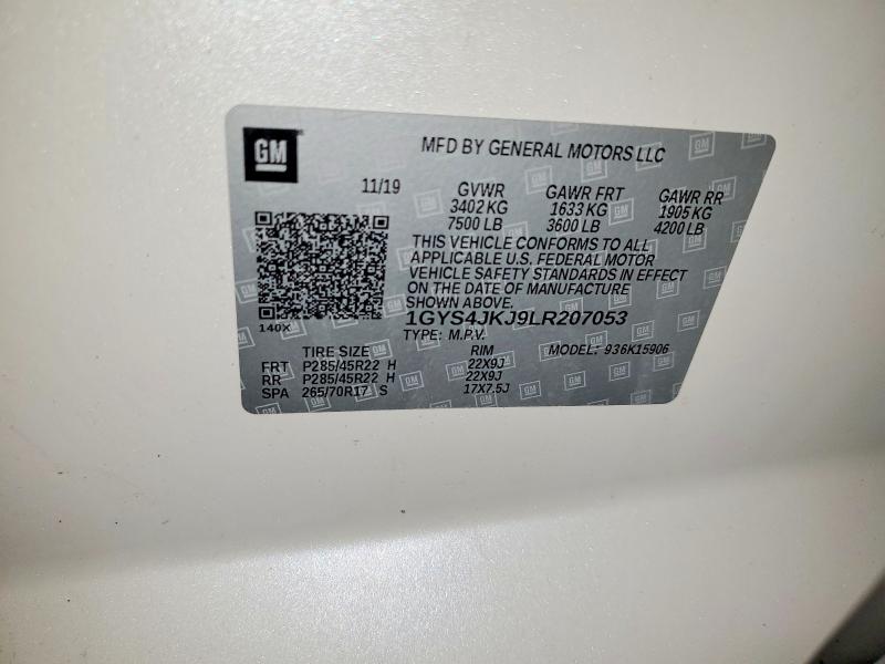 Продажа на аукционе авто 2020 Cadillac Escalade, vin: 1GYS4JKJ9LR207053, номер лота: 67452636