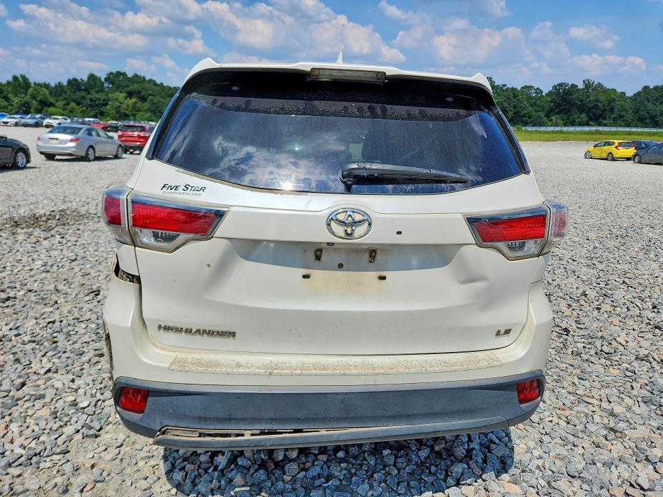 2015 Toyota Highlander მანქანა იყიდება აუქციონზე, vin: 5TDZKRFH1FS117045, აუქციონის ნომერი: 67332076