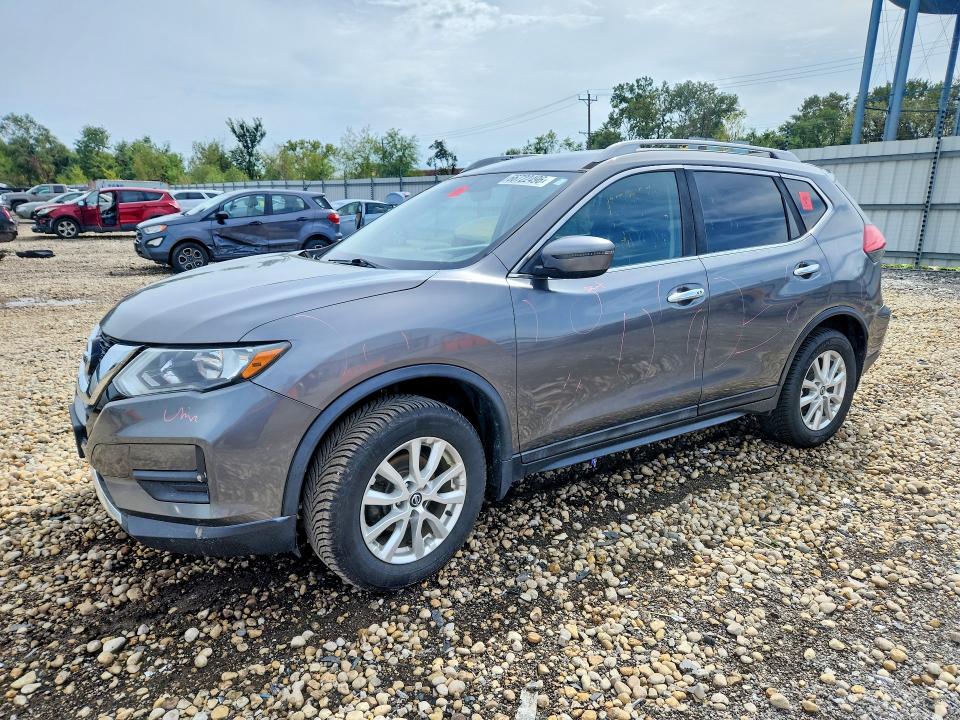 66722496 :رقم المزاد ، 5N1AT2MV2HC811639 vin ، 2017 Nissan Rogue مزاد بيع