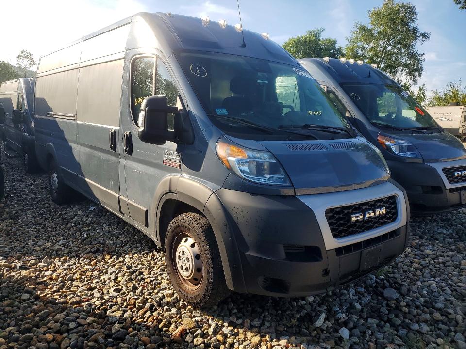 64831216 :رقم المزاد ، 3C6MRVJG3ME572006 vin ، 2021 Ram Promaster 3500 مزاد بيع