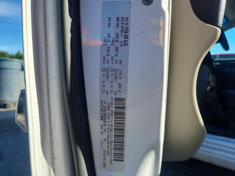 69594176 :رقم المزاد ، 2C4RC1BG5GR289309 vin ، 2016 Chrysler Town & Country مزاد بيع