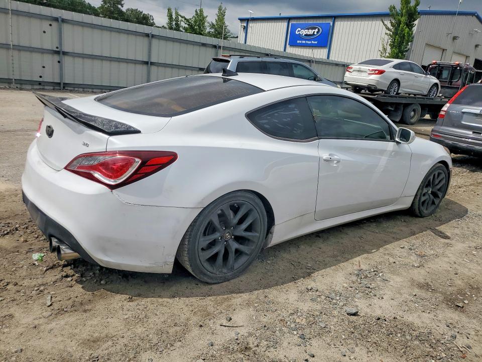 2015 Hyundai Genesis Coupe მანქანა იყიდება აუქციონზე, vin: KMHHT6KJ3FU125204, აუქციონის ნომერი: 70016116