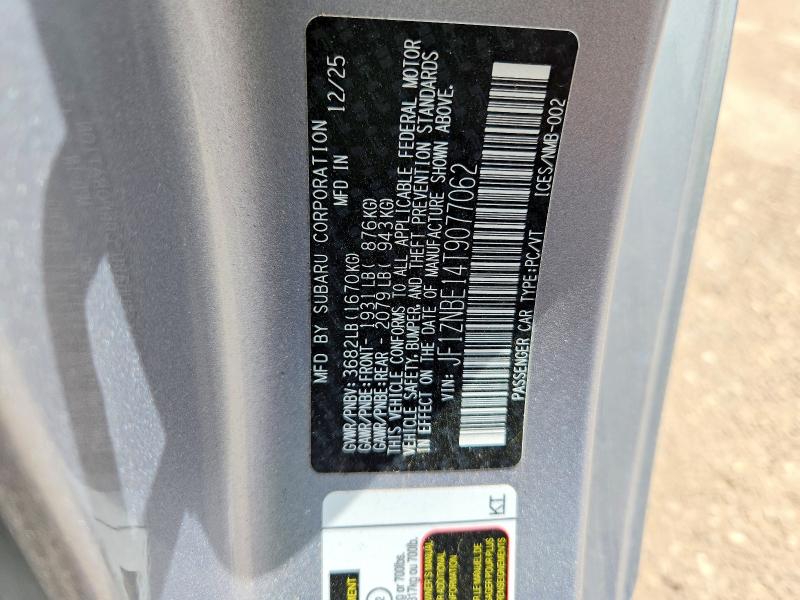Продажа на аукционе авто 2026 Toyota Gr86, vin: JF1ZNBE14T9077062, номер лота: 68012276