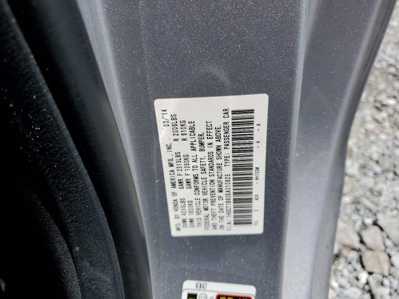 Aukcja sprzedaży 2014 Honda Accord, vin: 1HGCT1B80EA010625, numer aukcji: 67777126