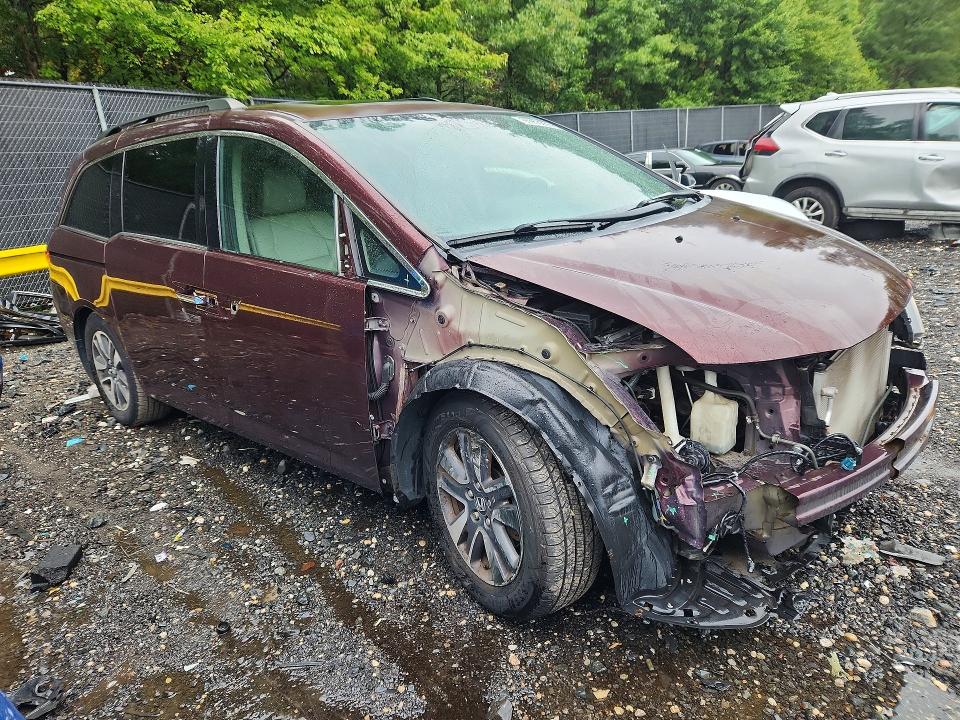 2014 Honda Odyssey მანქანა იყიდება აუქციონზე, vin: 5FNRL5H98EB039961, აუქციონის ნომერი: 65953286