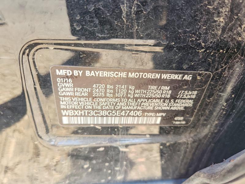 Продажа на аукционе авто 2016 Bmw X1, vin: WBXHT3C38G5E47406, номер лота: 67427856