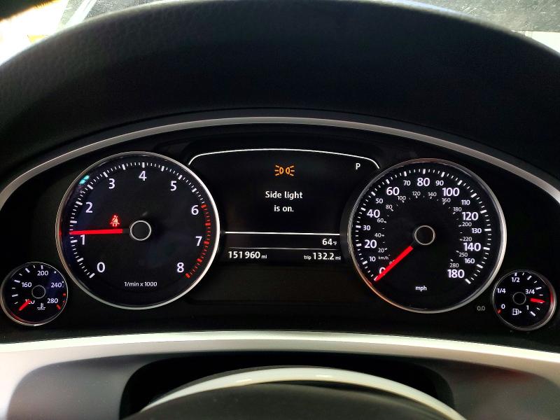 2013 Volkswagen Touareg მანქანა იყიდება აუქციონზე, vin: WVGEF9BP9DD007624, აუქციონის ნომერი: 68772366