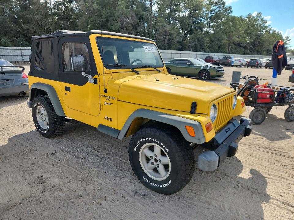 Продажа на аукционе авто 2000 Jeep Wrangler / Tj, vin: 1J4FA49S4YP754518, номер лота: 71372646