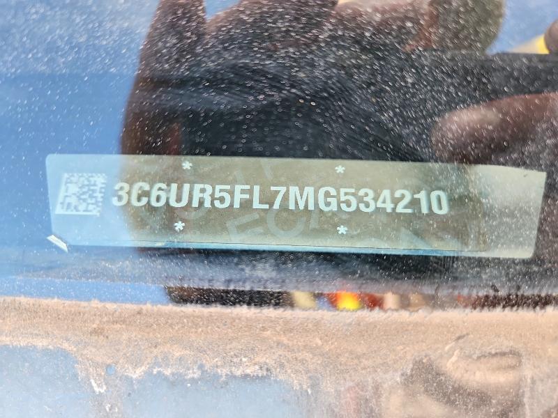 Продажа на аукционе авто 2021 Ram 2500, vin: 3C6UR5FL7MG534210, номер лота: 68781936