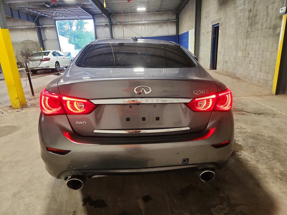 2014 Infiniti Q50 მანქანა იყიდება აუქციონზე, vin: JN1BV7AR8EM706278, აუქციონის ნომერი: 67459686