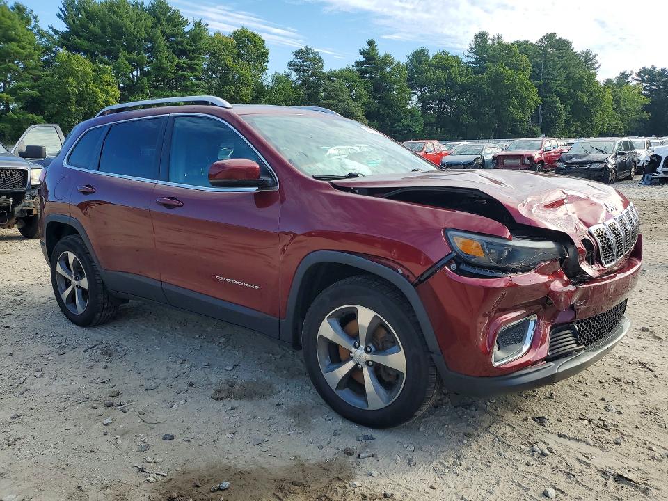 68331786 :رقم المزاد ، 1C4PJMDN6KD117621 vin ، 2019 Jeep Cherokee مزاد بيع