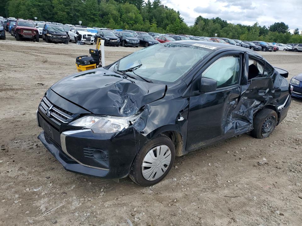 2024 Mitsubishi Mirage მანქანა იყიდება აუქციონზე, vin: ML32FUFJ1RHF14314, აუქციონის ნომერი: 65872056