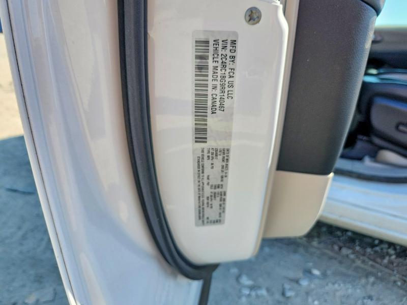 67859806 :رقم المزاد ، 2C4RC1BG9RR140467 vin ، 2024 Chrysler Pacifica مزاد بيع