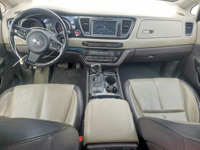 2015 Kia Sedona მანქანა იყიდება აუქციონზე, vin: KNDME5C1XF6030231, აუქციონის ნომერი: 67613096