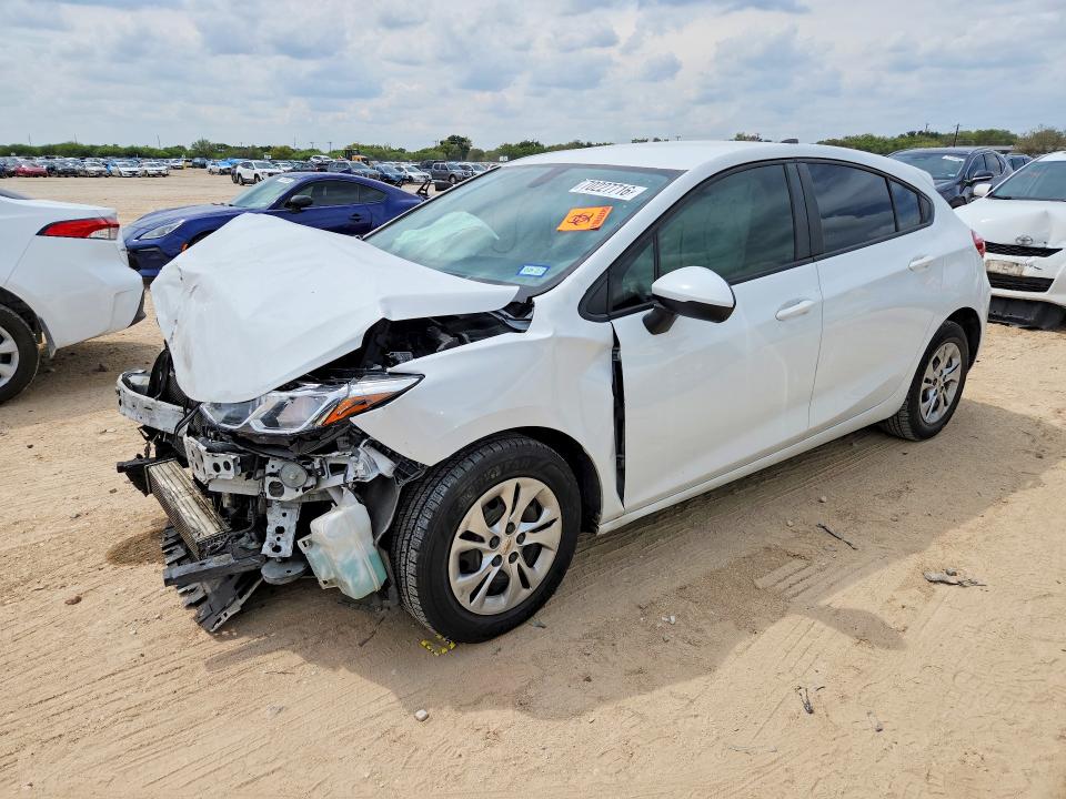 70227716 :رقم المزاد ، 3G1BC6SM4KS603007 vin ، 2019 Chevrolet Cruze مزاد بيع
