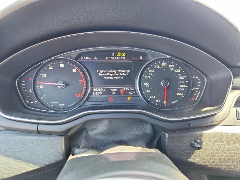 Auction sale of the 2018 Audi A4, vin: WAUKMAF4XJA106994, lot number: 69543166