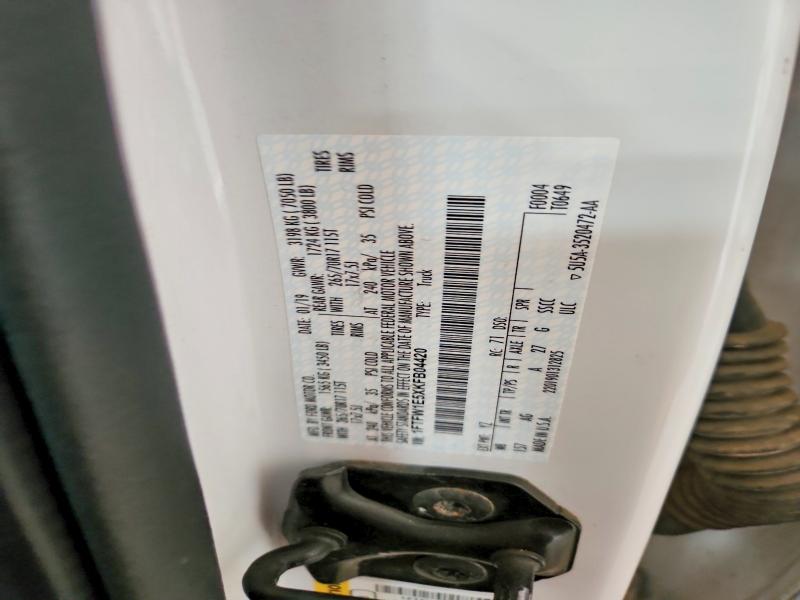 Продаж на аукціоні авто 2019 Ford F150, vin: 1FTFW1E5XKFB04420, номер лоту: 69297066