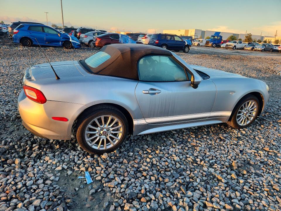 68539396 :رقم المزاد ، JC1NFAEKXJ0133903 vin ، 2018 Fiat 124 Spider مزاد بيع