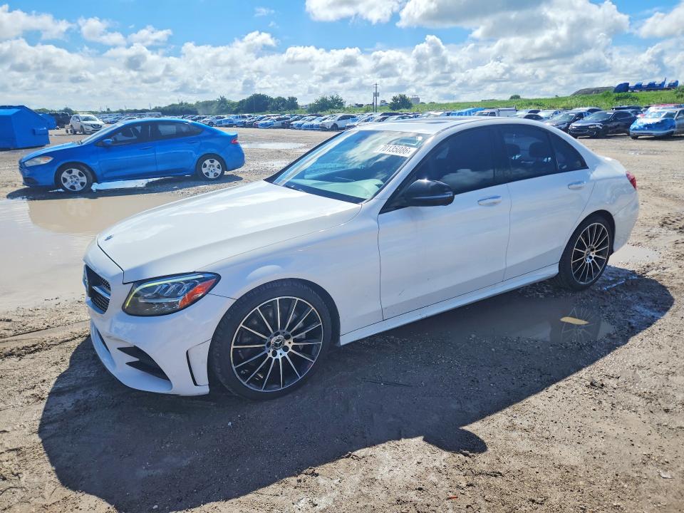 70135086 :رقم المزاد ، 55SWF8DB3KU295875 vin ، 2019 Mercedes-benz C مزاد بيع