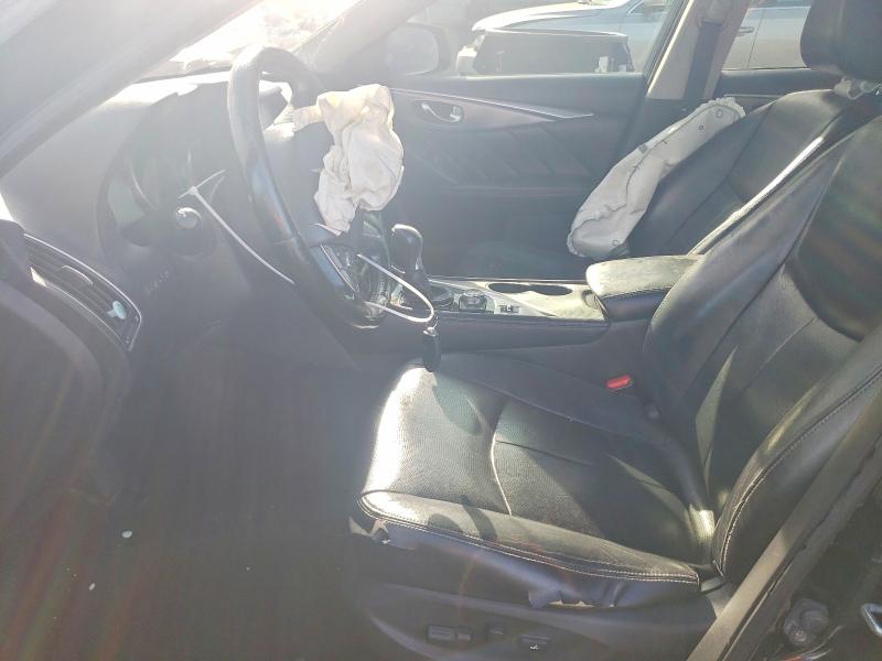 69527816 :رقم المزاد ، JN1BV7AR0FM394233 vin ، 2015 Infiniti Q50 مزاد بيع