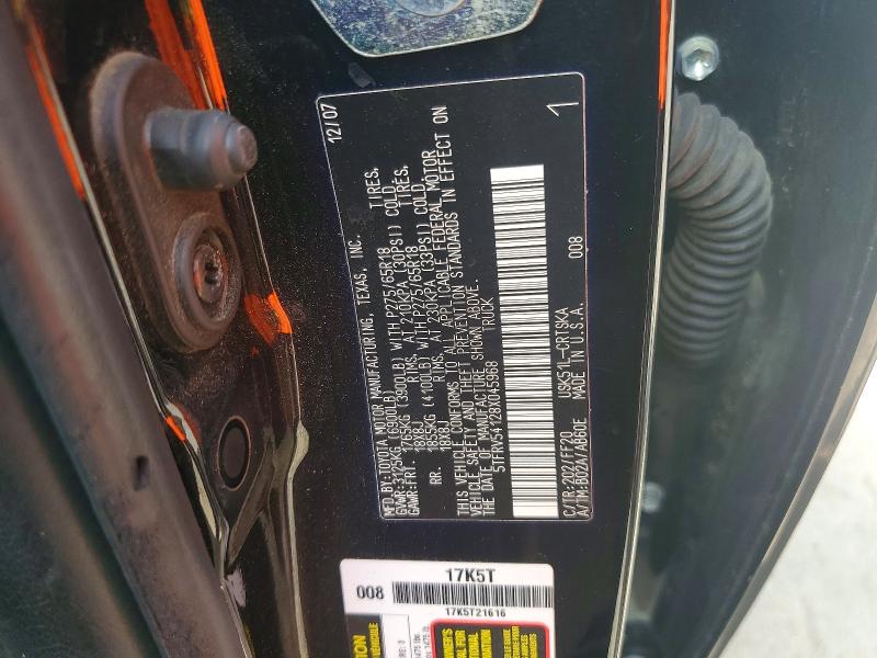 Продажа на аукционе авто 2008 Toyota Tundra, vin: 5TFRV54128X045968, номер лота: 68231886