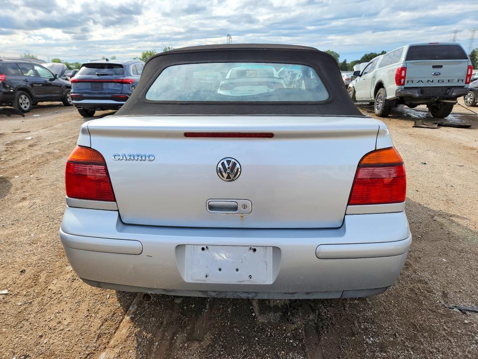 68595206 :رقم المزاد ، 3VWCC21V12M814133 vin ، 2002 Volkswagen Cabrio مزاد بيع
