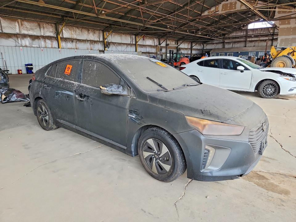 68859476 :رقم المزاد ، KMHC75LC7JU062772 vin ، 2018 Hyundai Ioniq مزاد بيع